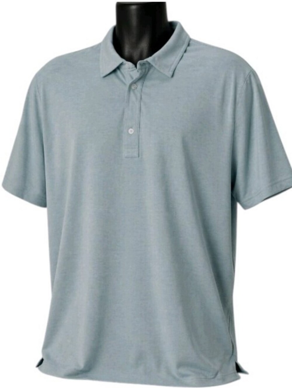 Travis Mathew  Polo Shirt Mens XL Blue Pima Cotton Blend  Short Sleeve Golf